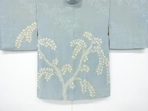 アンティーク　絞り樹木模様絵羽織